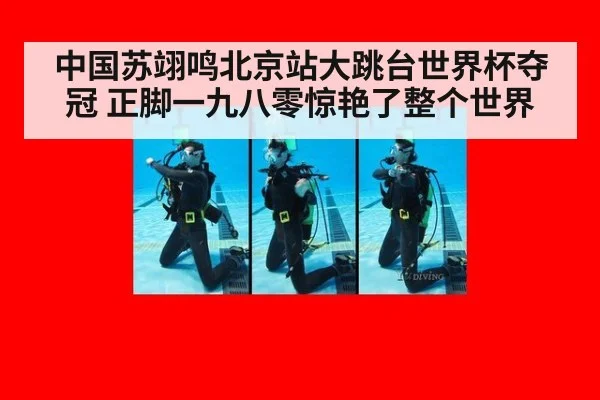 中国苏翊鸣北京站大跳台世界杯夺冠 正脚一九八零惊艳了整个世界